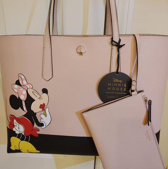 Kate Spade Minnie Mouse Large Tote New! - Picture 5 of 8